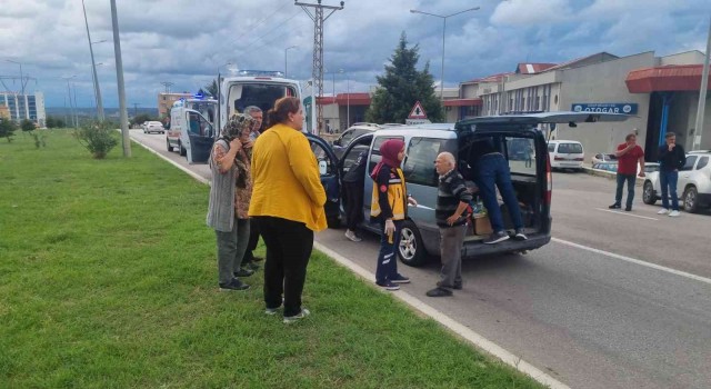 Sinopta trafik kazası: 4 yaralı