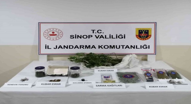Sinopta uyuşturucu madde operasyonu