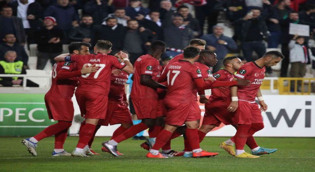 Sivasspor, bu sezon Avrupadaki 3. galibiyetini aldı