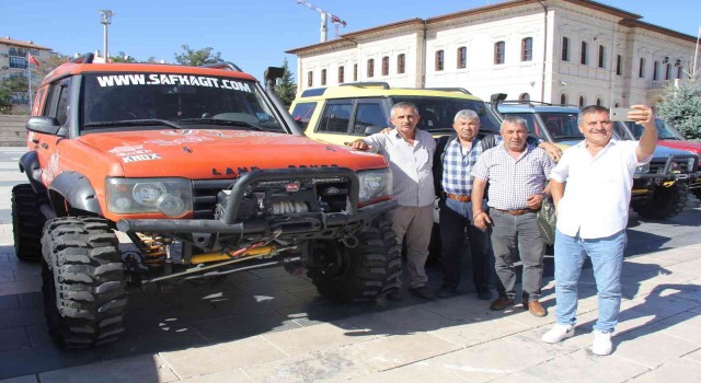 Sivasta Off Road araçları sergisine yoğun ilgi