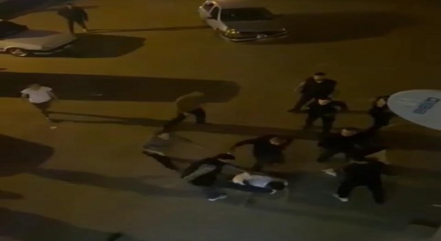 Sokak ortasında tekme tokat darp edildi