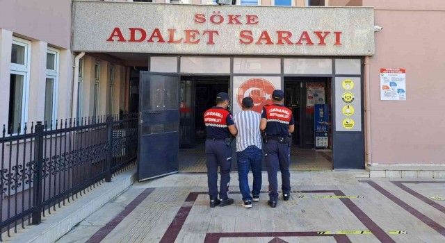 Sökede 10 yıl kesinleşmiş hapis cezası ile aranan şüpheli yakalandı