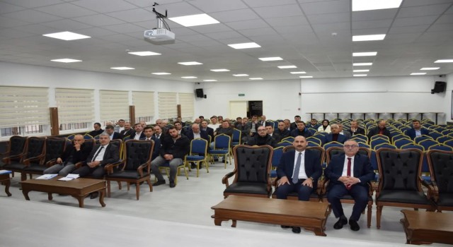 Spor Dalı Eğitim protokolü bilgilendirme toplantısı yapıldı