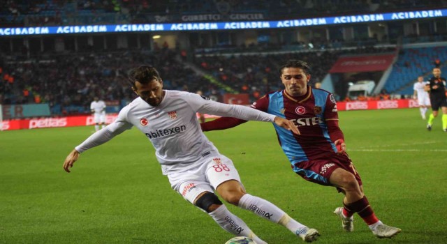 Spor Toto Süper Lig: Trabzonspor: 1 - Sivasspor:0 (Maç sonucu)