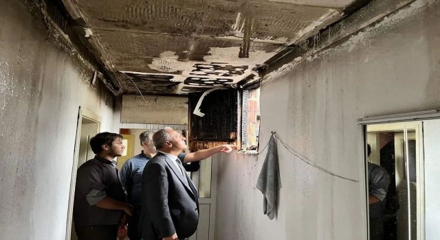 Suluovada ev yangını