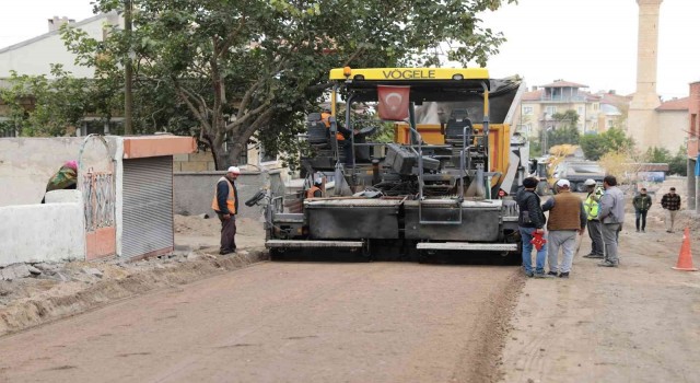 Sümer Mahallesinde üstyapı çalışmaları başladı