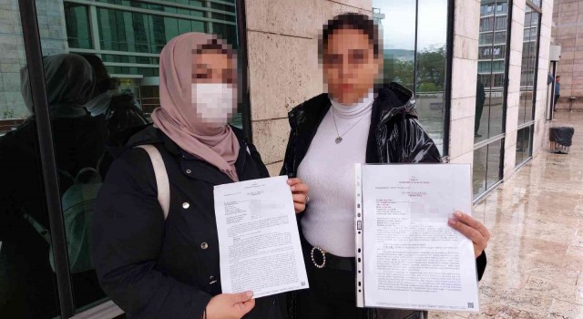 Tacizcinin peşindeki kadınların Yardım edin çığlığı