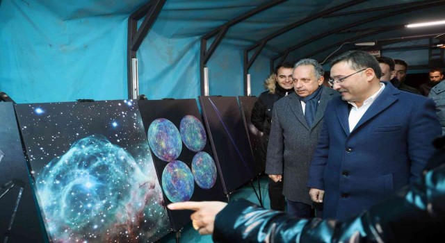 Talas Belediyesinden uzayın derinliklerine götüren sergi