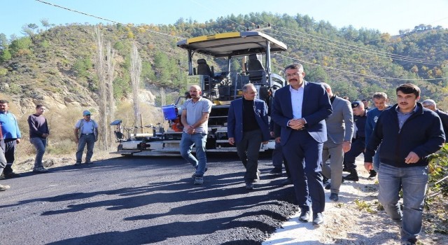 Tarihi Eğrigöz Kalesine giden yolda sona gelindi