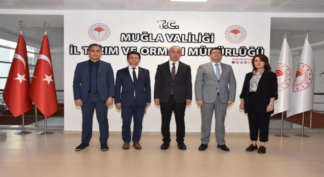 Tarım ve Orman İl Müdürü Saylak, projelerini Vali Yardımcısı Soykana açıkladı