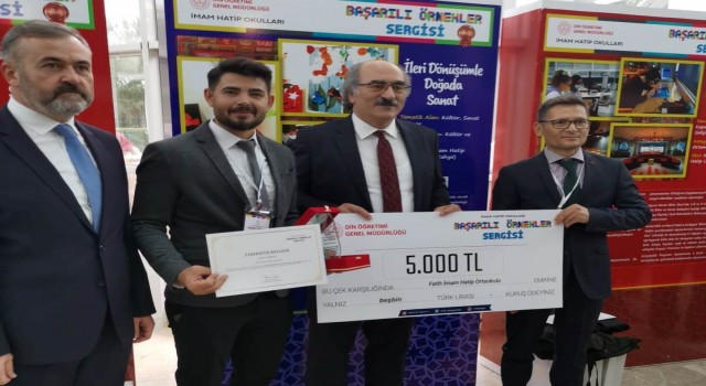 Tavşanlı Fatih İmam Hatip Ortaokulu Türkiye üçüncüsü
