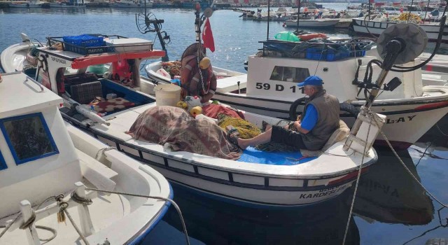 Tekirdağda balıkçılar 4 gündür denize açılamıyor