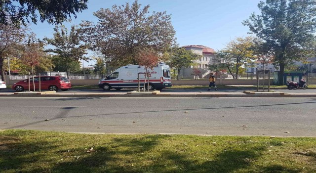 Tekirdağda otomobille motosiklet çarpıştı: 2 yaralı