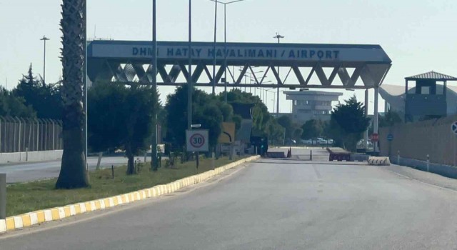 THY uçağının lastiği patlamıştı... Hatay Havalimanı uçuş trafiğine kapatıldı