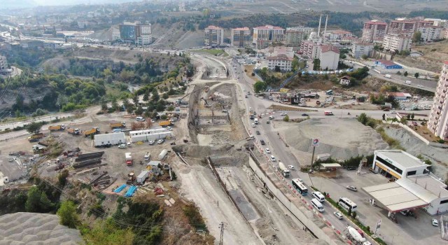 Trafik çilesini sona erdirecek projenin yüzde 70i tamamlandı