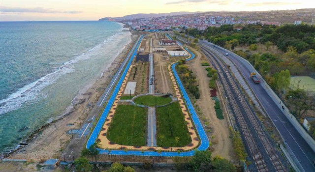 Türkiyenin en güzel millet bahçelerinden biri Tekirdağda yapılıyor