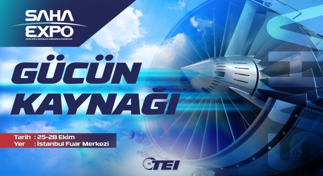 Türkiyenin özgün havacılık motorları SAHA EXPOda