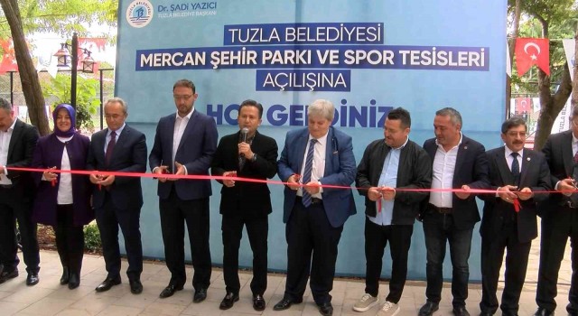 Tuzlada işgalden kurtarılan 16 bin metrekare alan, park ve spor kompleksi oldu