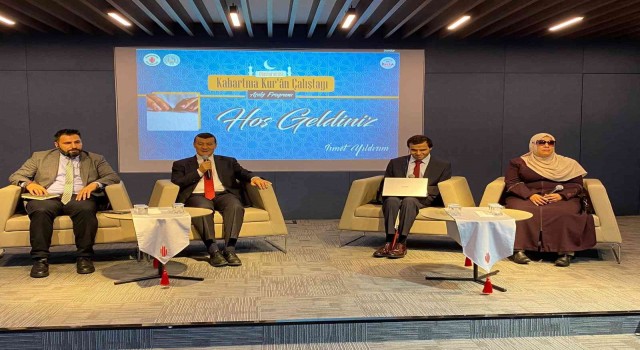 Uluslararası Kabartma Kuran Çalıştayı Ümraniyede başladı