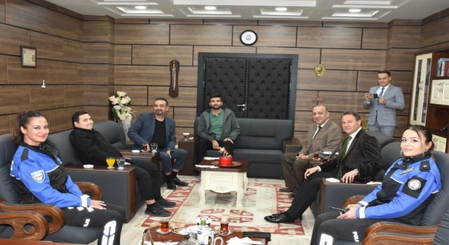 Uşak Emniyetinden Merte doğum günü sürprizi