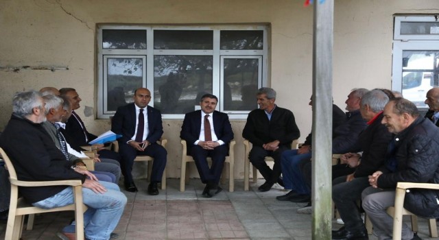 Vali Atay, Melenağzı köylüsünü dinledi