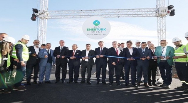 Vali Çiçek ve Başkan Büyükkılıç, Vanda GES Açılışına Katıldı