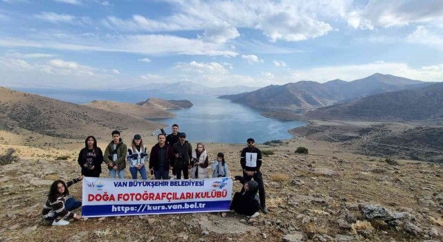 Van Büyükşehir Belediyesinden uygulamalı fotoğrafçılık kursu
