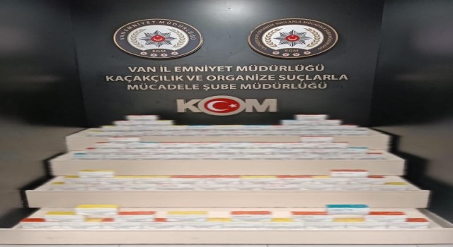 Vanda el bombası ve gümrük kaçağı malzeme ele geçirildi