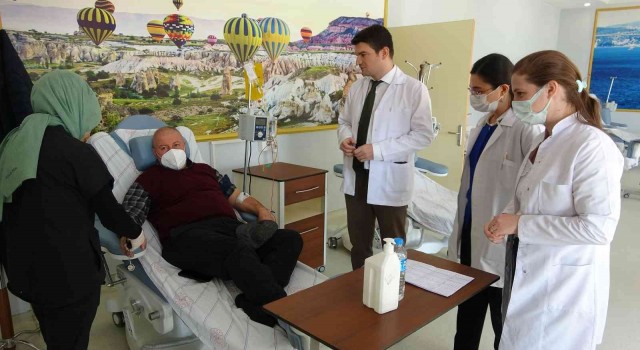 Vanda kemoterapi ünitesi yenilenen yüzüyle hastalara hizmet veriyor