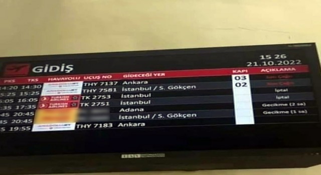 Vanda THYnin bazı uçuşları iptal olunca yolcular tepki gösterdi