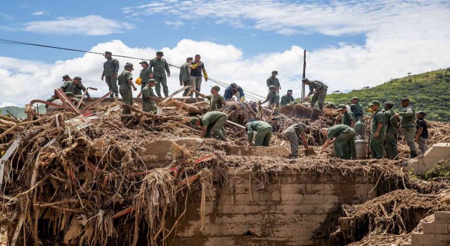 Venezueladaki toprak kayması felaketinde can kaybı 36ya yükseldi