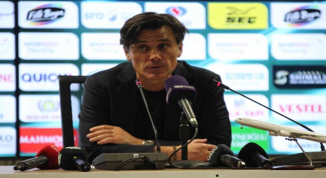 Vincenzo Montella: 3 puan alamadığımız için çok üzgünüz