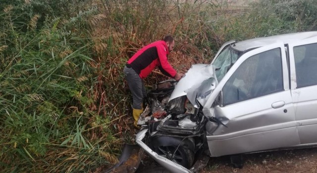 Yağışlı hava trafik kazalarını beraberinde getirdi