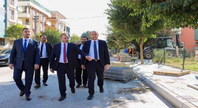 Yalova Belediyesinin çalışmalarını birlikte incelediler