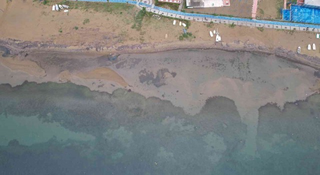 Yalovada deniz suyu 10 metre çekildi
