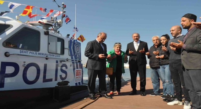 Yalovada polis teknesine “Şehit Polis Memuru Fehim Çakır” ismi verildi