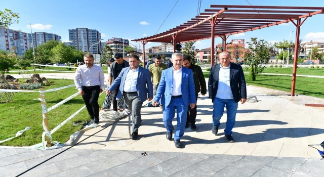 Yeşilyurtta park sayısı artıyor