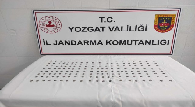 Yozgatta tarihi eser niteliğinde 176 sikke ele geçirildi