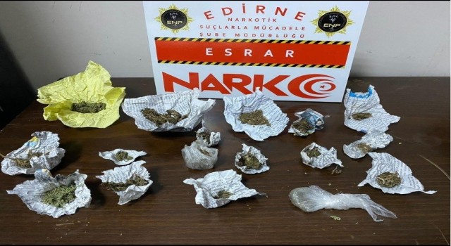 Zehir tacirlerine yönelik operasyonda 1 kişi gözaltına alındı