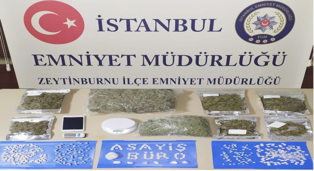 Zeytinburnunda yastığın içine uyuşturucu saklayan kişi tutuklandı