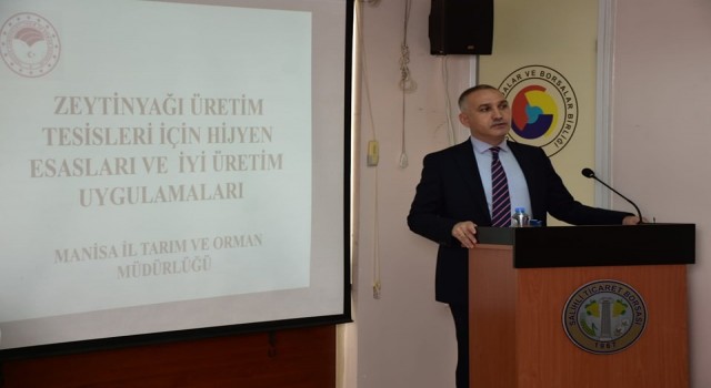 Zeytinyağı sektörü Salihlide değerlendirildi