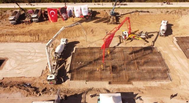 Zonguldakta sosyal konutların temeli atıldı