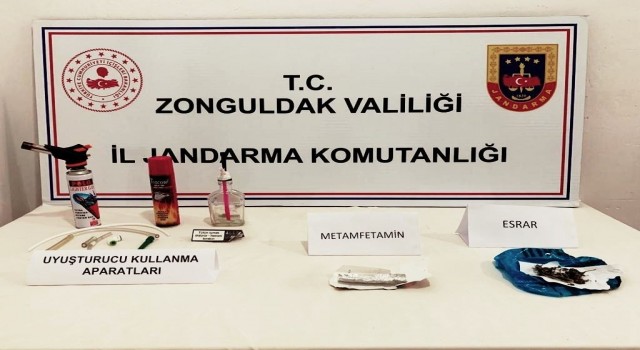 Zonguldakta uyuşturucu operasyonu