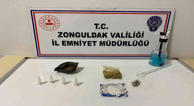 Zonguldakta uyuşturucu operasyonunda 1 tutuklama