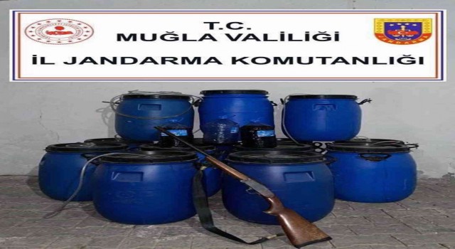 792 litre el yapımı alkol ele geçirildi