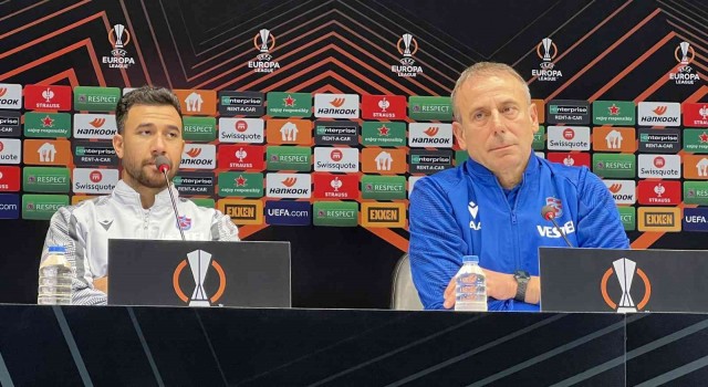 Abdullah Avcı: Öncelikle Ferencvaros maçını cebimize koyup 9 puana ulaşmak istiyoruz
