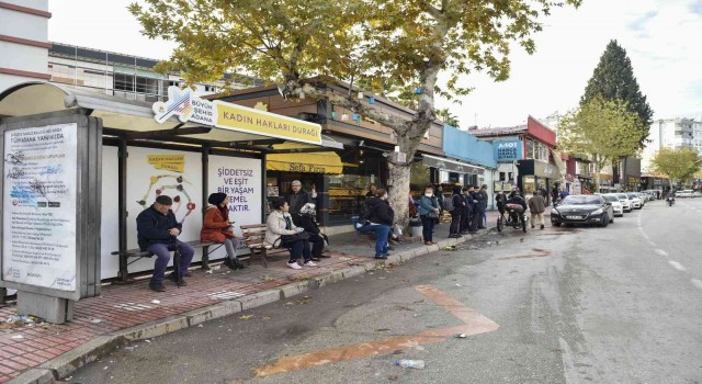 Adanada Kadın Hakları Durağı oluşturuldu