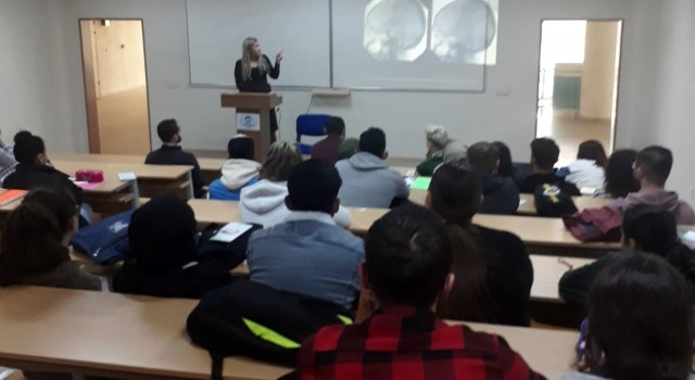 ADÜ Kuyucak MYO öğrencilerine organ bağışı semineri