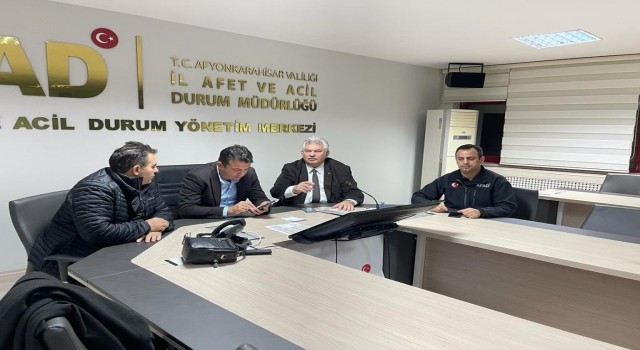 Afyonkarahisarda da hissedilen depremle ilgili olumsuzluk yaşanmadı
