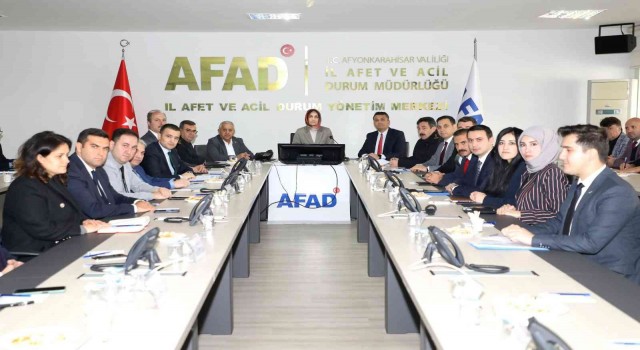 Afyonkarahisarda kış tedbirleri toplantısı